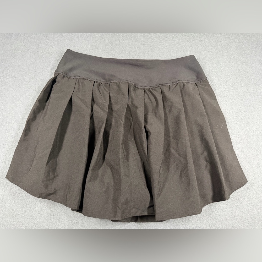 OLD NAVY High Waist Black Pleated 2-in-1 StretchTech Skort Medium